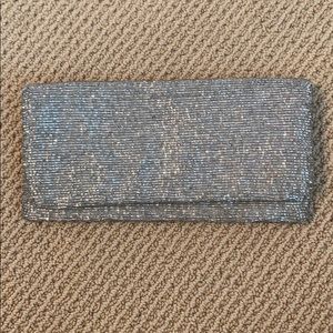 Silver Sequent Clutch
